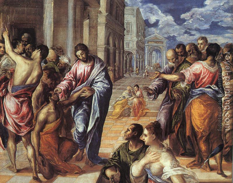 El Greco : Christ Healing the Blind